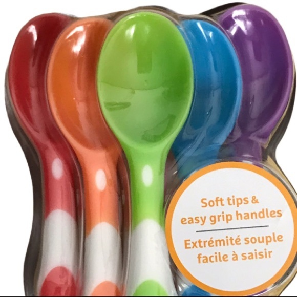 Munchkin's Soft-Tip Ergonomic Infant Spoons. - Picture 6 of 11